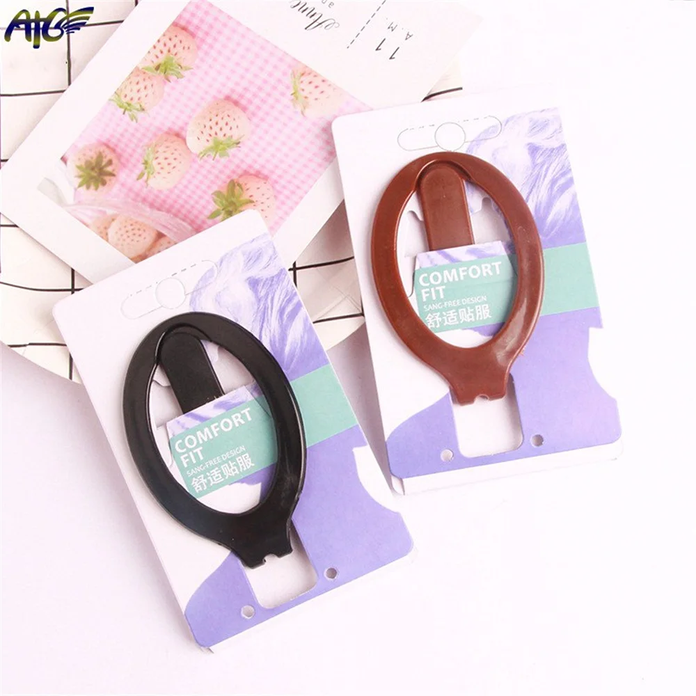 Корейские модные практичные заколки для волос Овальные Заколки простой Мягкий