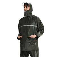 motorcycle outdoor raincoat men adults thick suit bike raincoat cycling pants fishing capa de chuva rain protection clothes dl60