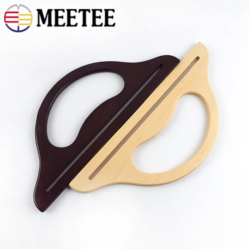 Meetee 30*12 см деревянная ручка 5 цветов сменная рама для сумок кошелька сделай сам