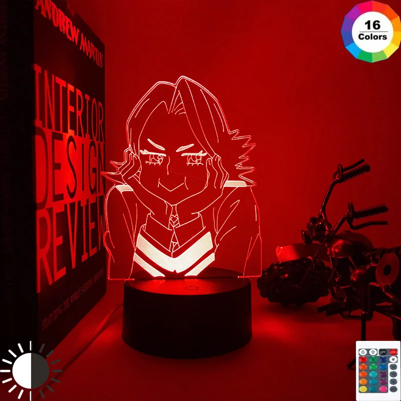 3d лампа аниме Моя геройская Академия Yuga Aoyama для спальни украшение подарок на день