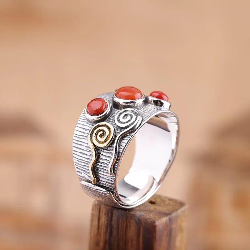 Ювелирные изделия из чистого серебра 100% пробы аксессуары оптовая продажа кольцо