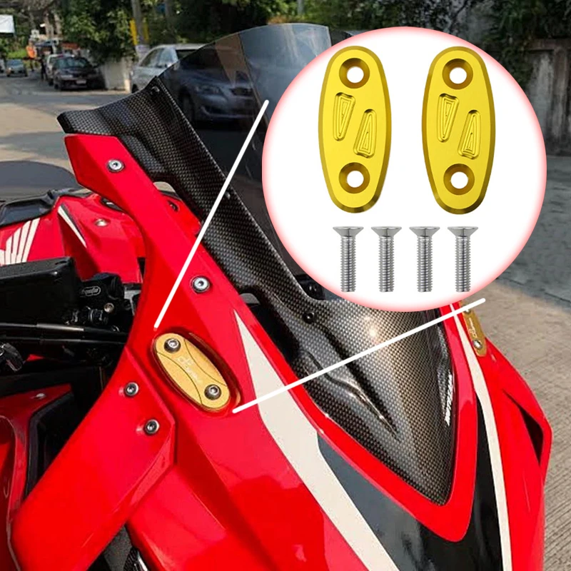 Зеркало заднего вида для мотоцикла декоративный алюминиевый лист CBR650R CBR650F CBR500R