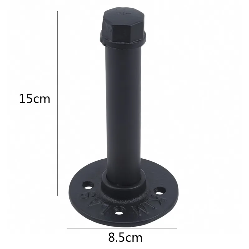 1 шт. кронштейн настенная плавающая полка винтажная Ретро черная железная