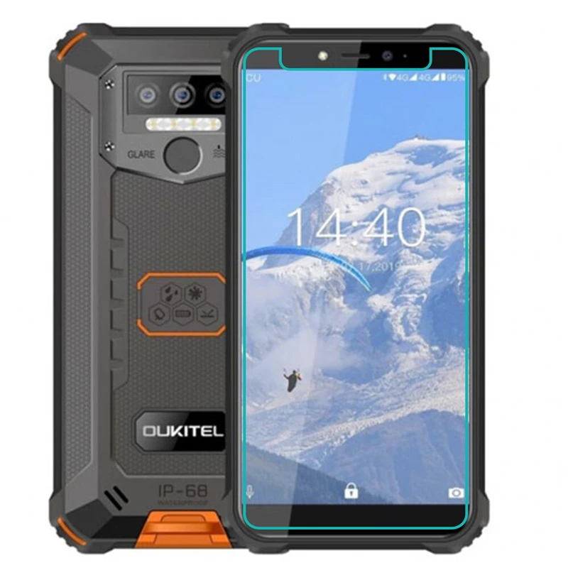 Закаленное стекло для Oukitel WP5 защитная пленка 9H Взрывозащищенная защита экрана