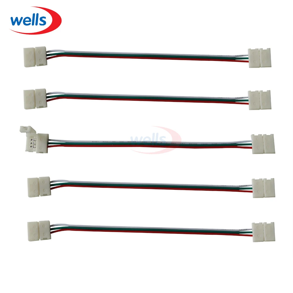 3 pin RGB Соединительный кабель для WS2812B WS2811 Светодиодная лента 15 см 5 шт.|cable to cable