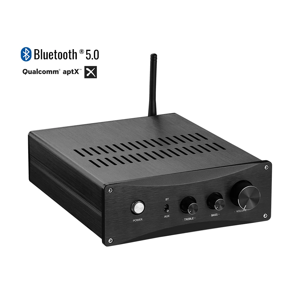 AIYIMA Hi Fi TPA3255 Bluetooth 5 0 усилитель 325Wx2 класса D QCC3008 APTX для Мощность звука сделай сам