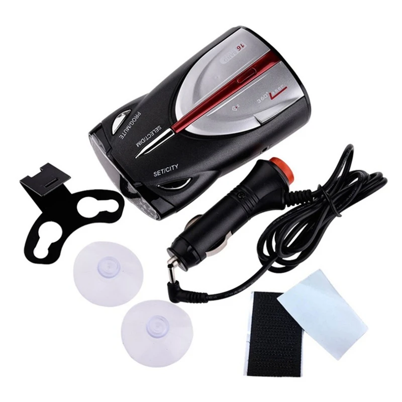 12V 16 Band Cobra Xrs 9880 Anti Radar Car Detector 360 Degree Led Display Police Speedometer Voice Alert | Автомобили и мотоциклы