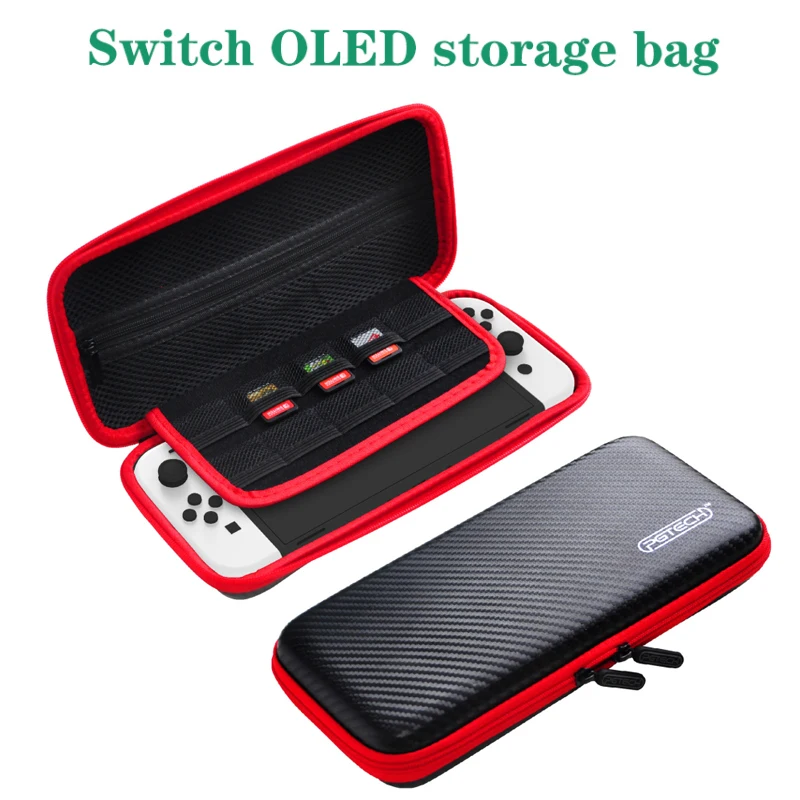 Storage Bag For Switch OLED Console Carrying Case Protective Pouch Hard Carry Pochette Game Accessory | Электроника