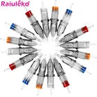 10 шт. иглы для тату-машинок революция картридж круглый вкладыш RLM1RMRS 0,35 мм с коническим отверстием производства одноразовых полу-Перманентный макияж бровей Иглы