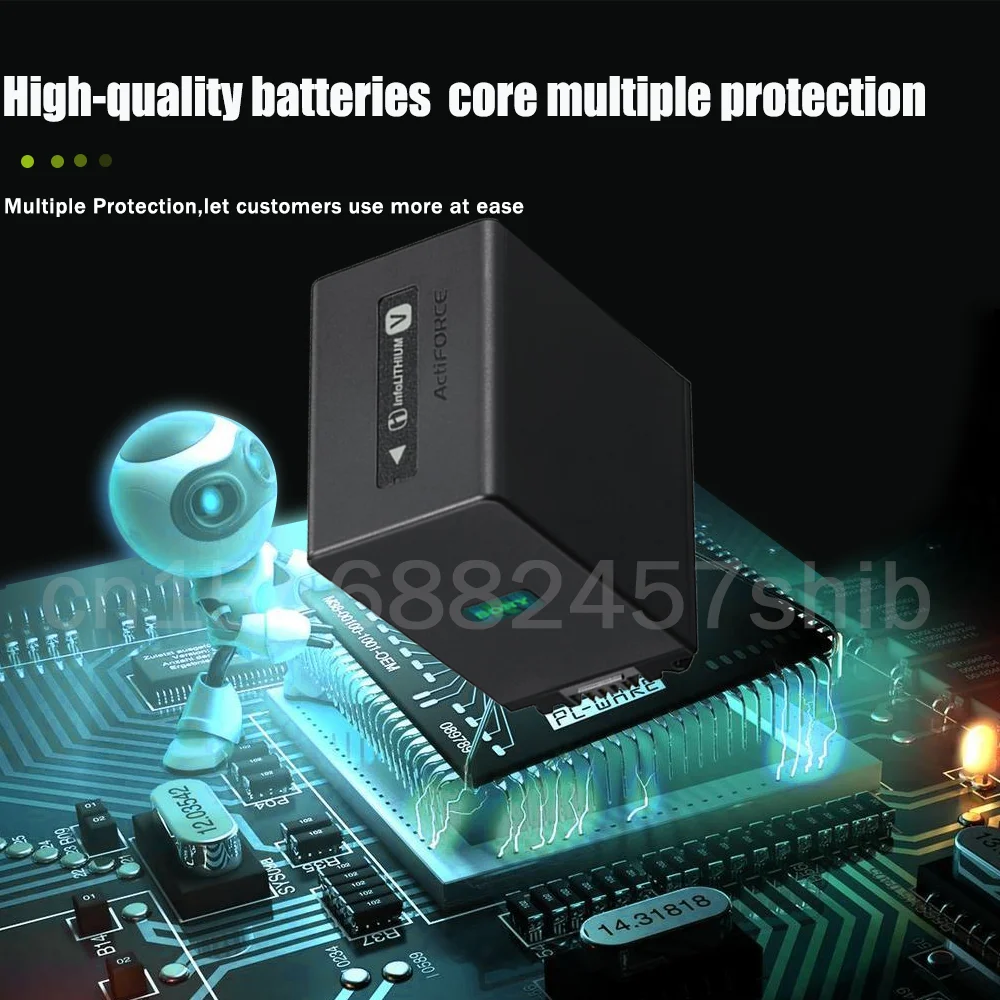 Аккумуляторная батарея для камеры Sony 6 8 V NP-FV100 NP FV100 NPFV100 3700mAh FV30 FV50 FV70 FP50 FP90 FP91 AX100E