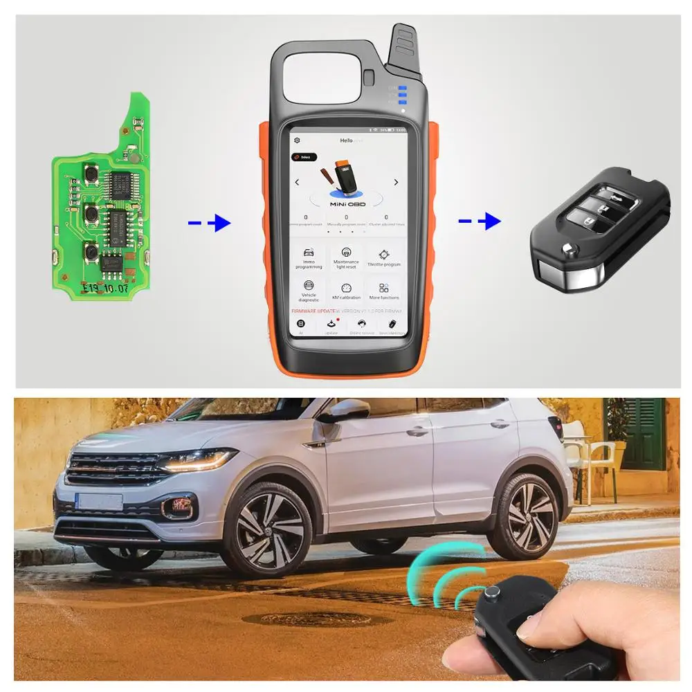 Xhorse VVDI Key Tool Max с MINI OBD Поддержка Bluetooth и Wifi работа Condor Dolphin XP005| |