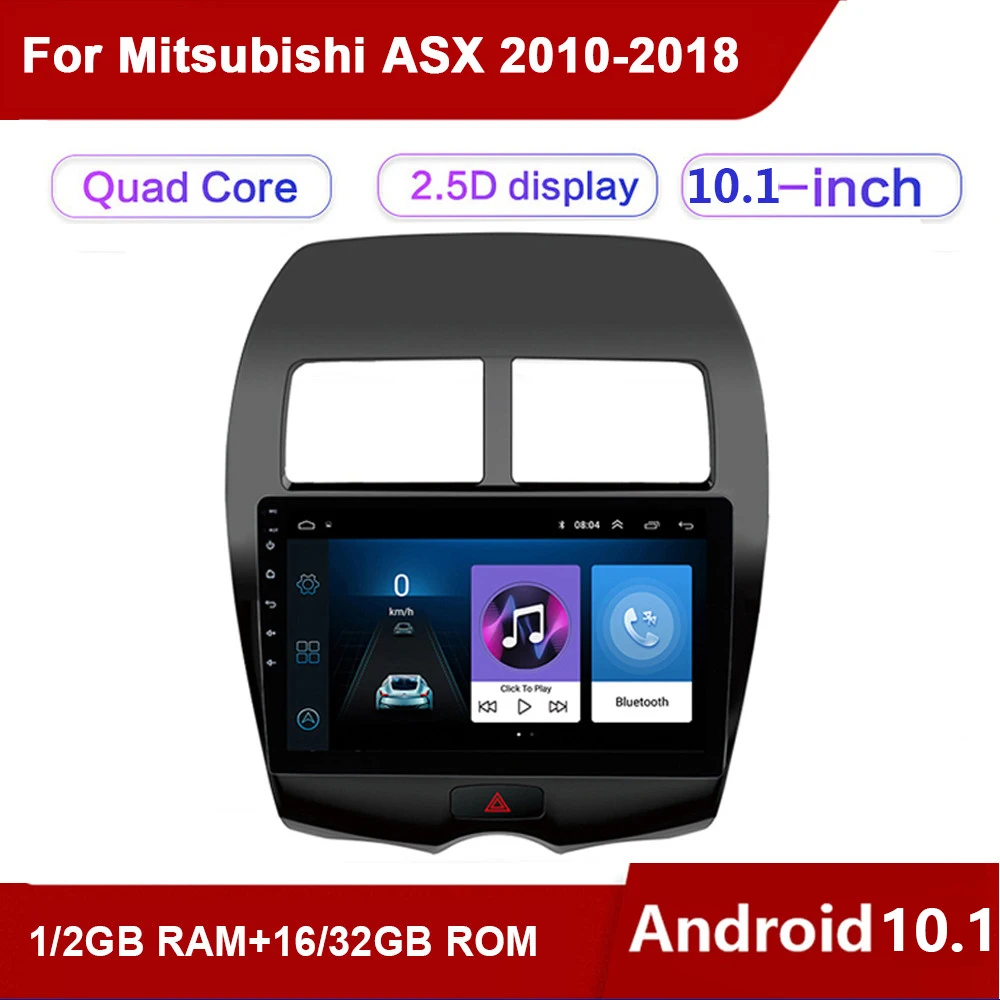 

Автомагнитола 2DIN, 10,1 дюйма, Android 10, для Mitsubishi ASX 2010-2018, Citroen C4 Peugeot 4008, без DVD, GPS-навигация, мультимедийный плеер