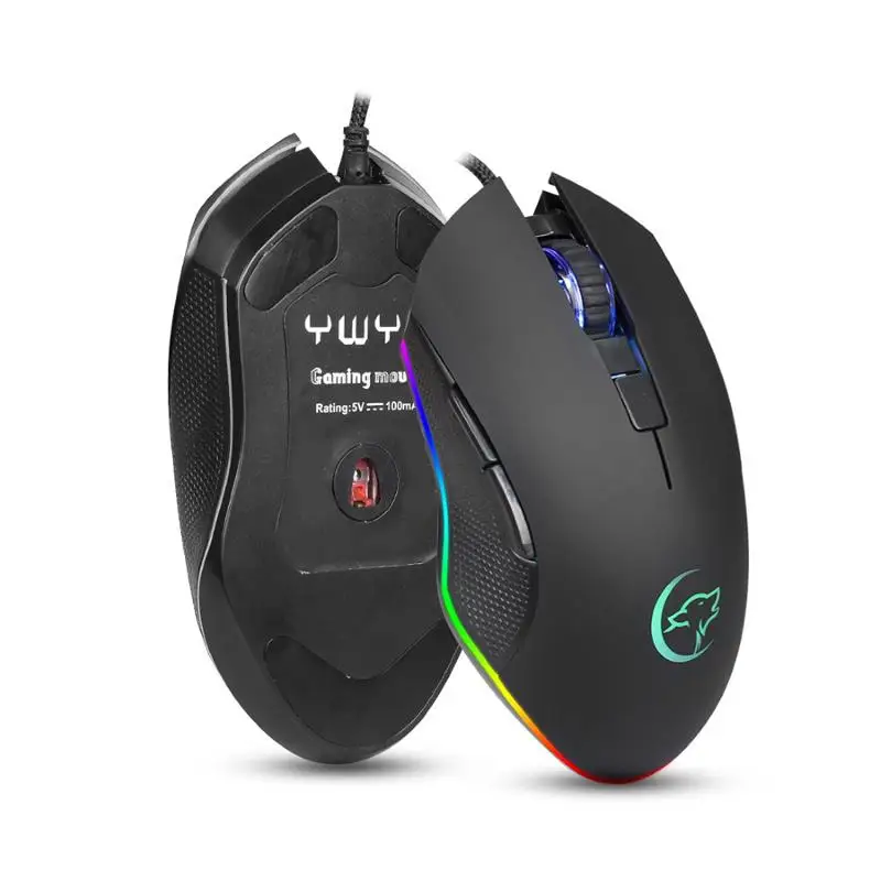 Фирменная Новинка YWYT G812 USB Проводная Мышь игровой 3200 Точек на дюйм 6 кнопок
