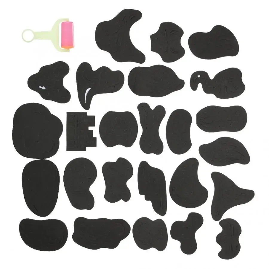 1 комплект тату для волос резной трафарет шаблон укладки краска покрытие узоры