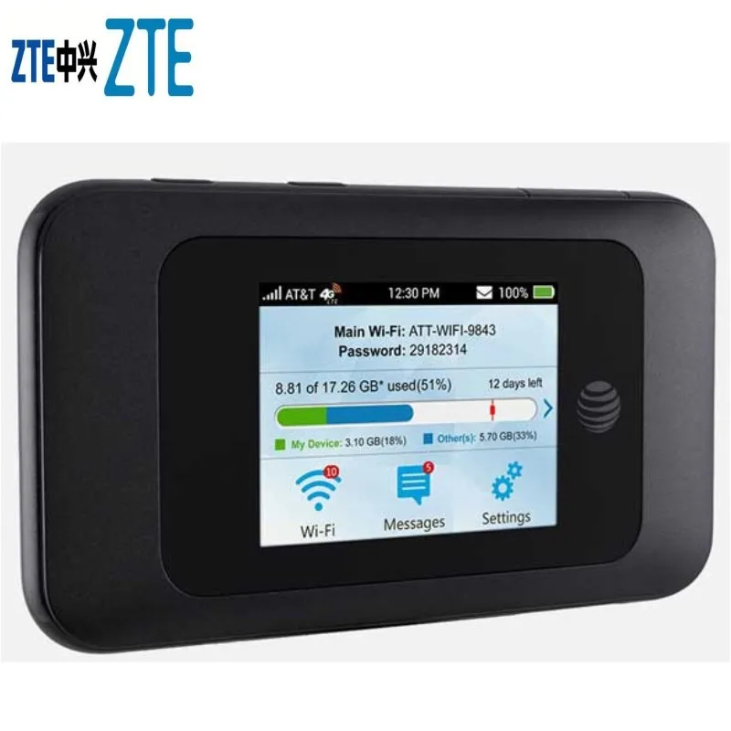 Множество 10 шт. мобильных точек доступа AT&T Velocity 2 (ZTE MF985) 4G LTE|Модемы| |