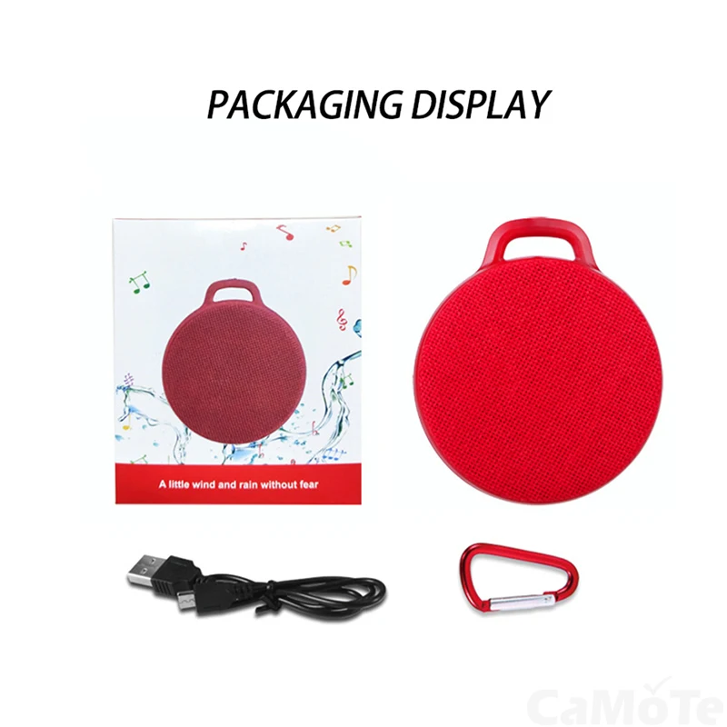 Для samsung A50 Ткань искусство Bluetooth беспроводной переносной динамик супер бас