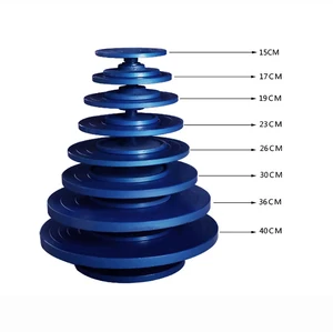 Металлическая керамика, Облицовочный круг, ручной Вращающийся Поворотный круг, глина, скульптура, моделирование, керамика, сверхмощный вращающийся поворотный круг