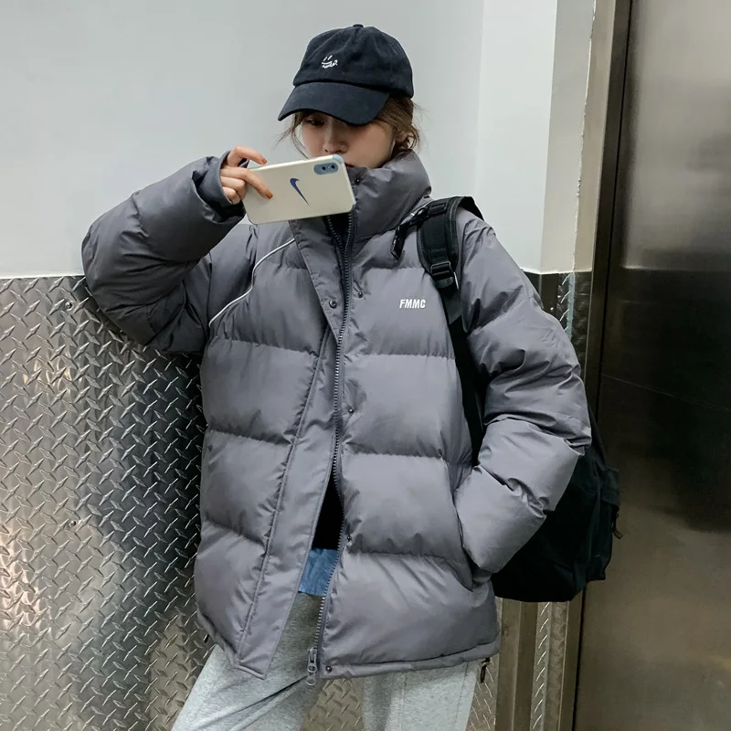 

Down padded jacket women Korean version loose 2021 new wave winter thick short padded jacket