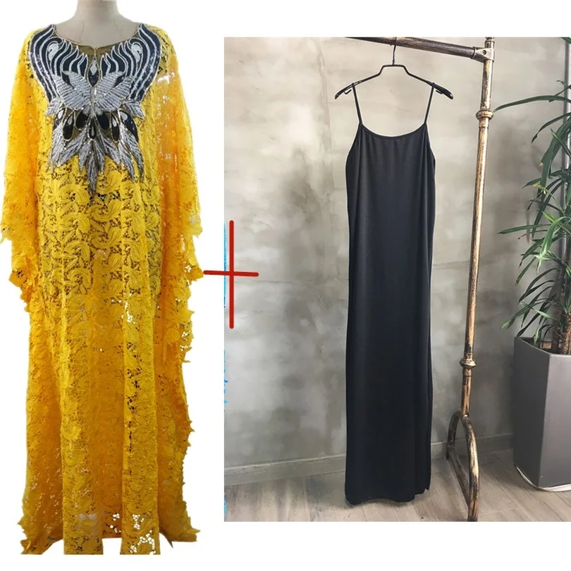 Африканские платья большого размера для женщин модная Водорастворимая