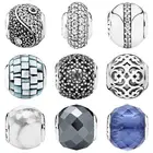 Браслет из серебра с подвеской в виде эссенции