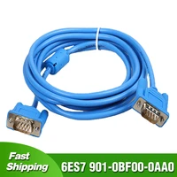 6es7 901 0bf00 0aa0 for siemens s7 200300400plc connect tp mp op touch panel hmi communication cable mpi male port 0bf00