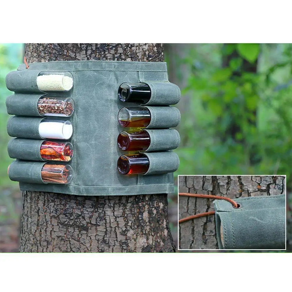 Набор портативных мини-бутылочек для приправ баночка специй кемпинга барбекю