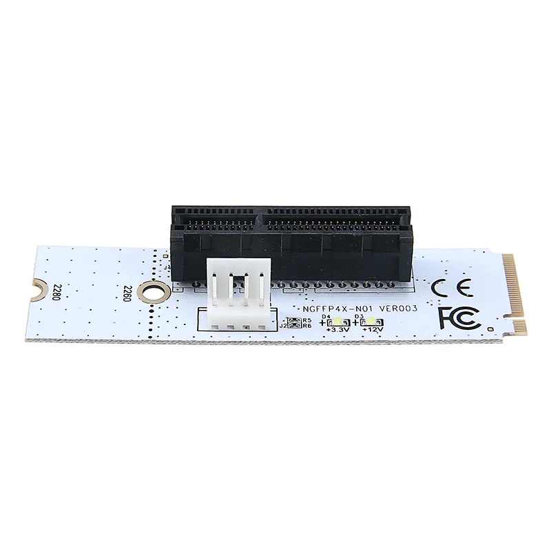 Mayitr 1 шт. NGFF M2 к PCI-E 4X 1X слот Райзер карта M ключ SSD порт адаптер для Windows систем Linux Mac |