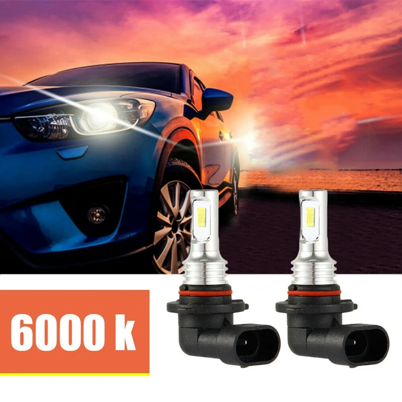 

9005 HB3 LED Headlight Bulbs Kit High-Beam 35W 4000LM 6000K White High Power