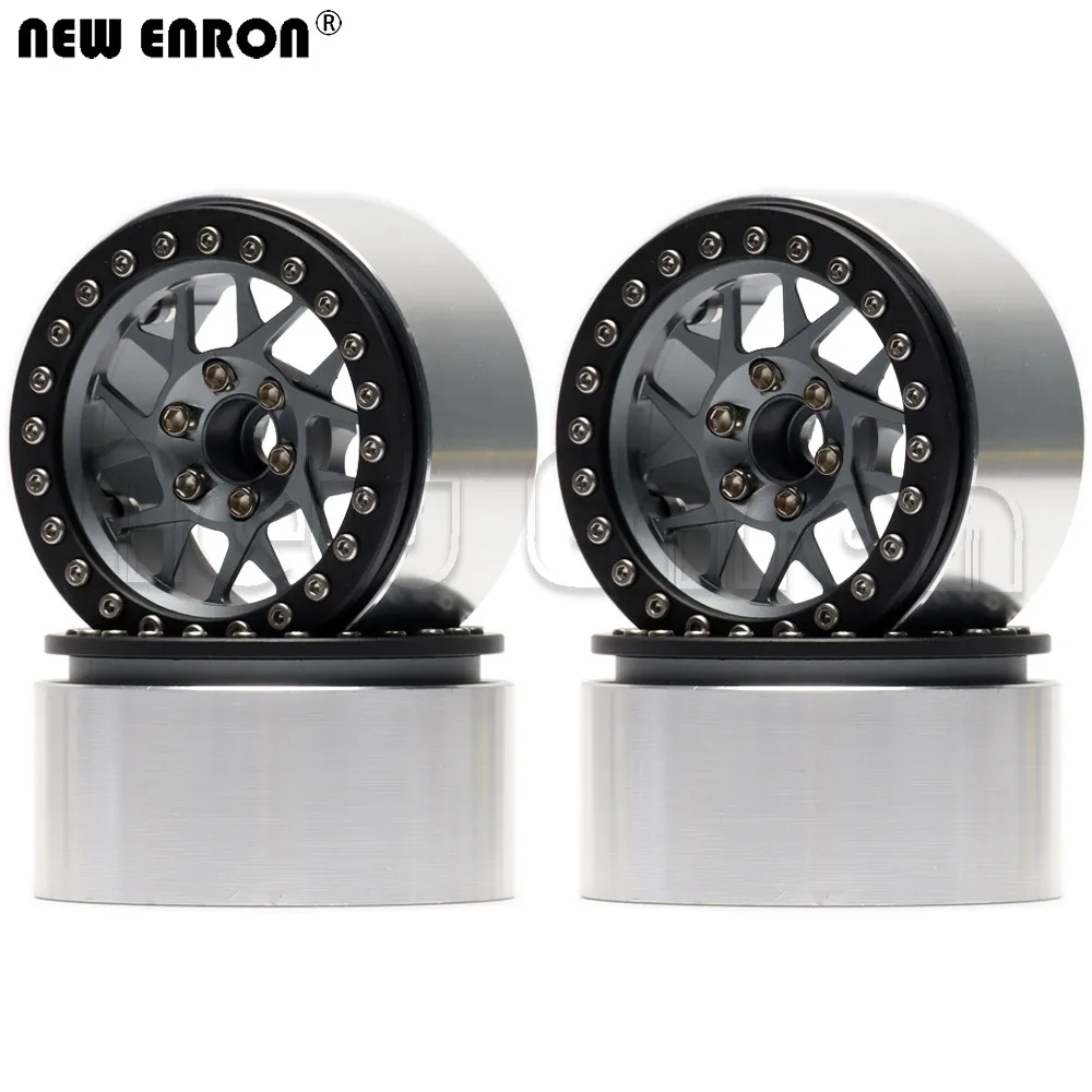 

NEW ENRON Alloy 2.2" 64*51*35mm Beadlock Wheels Hub Rim for 1/10 RC Crawler Axial SCX10 SCX10 II 90046 90053 RR10 TRX-4 YETI KM2