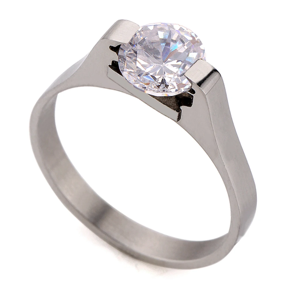 Разноцветные классические кольца с настоящими Австрийскими кристаллами модные