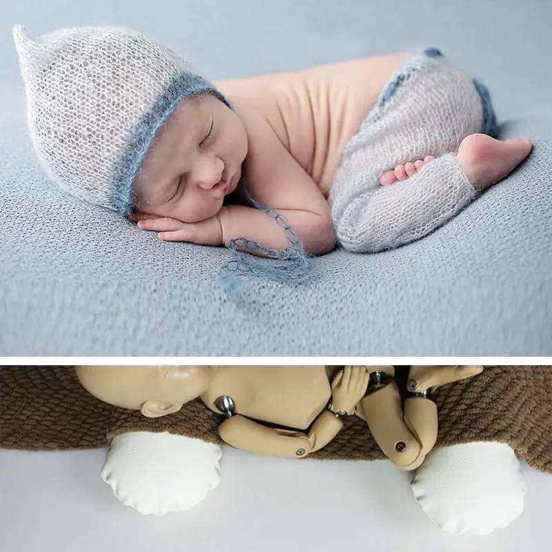 Креативные 3 шт./компл. ПУ кожа u-образная Подушка фото принадлежности для