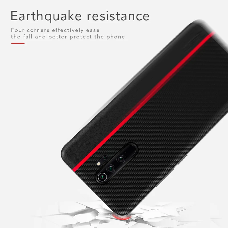 Для Redmi Note 8 Pro чехол Оригинальное углеродное волокно PU кожаный защитный чехол для Xiaomi Redmi Note 8 Pro Note 7 5 K20 Pro Чехол