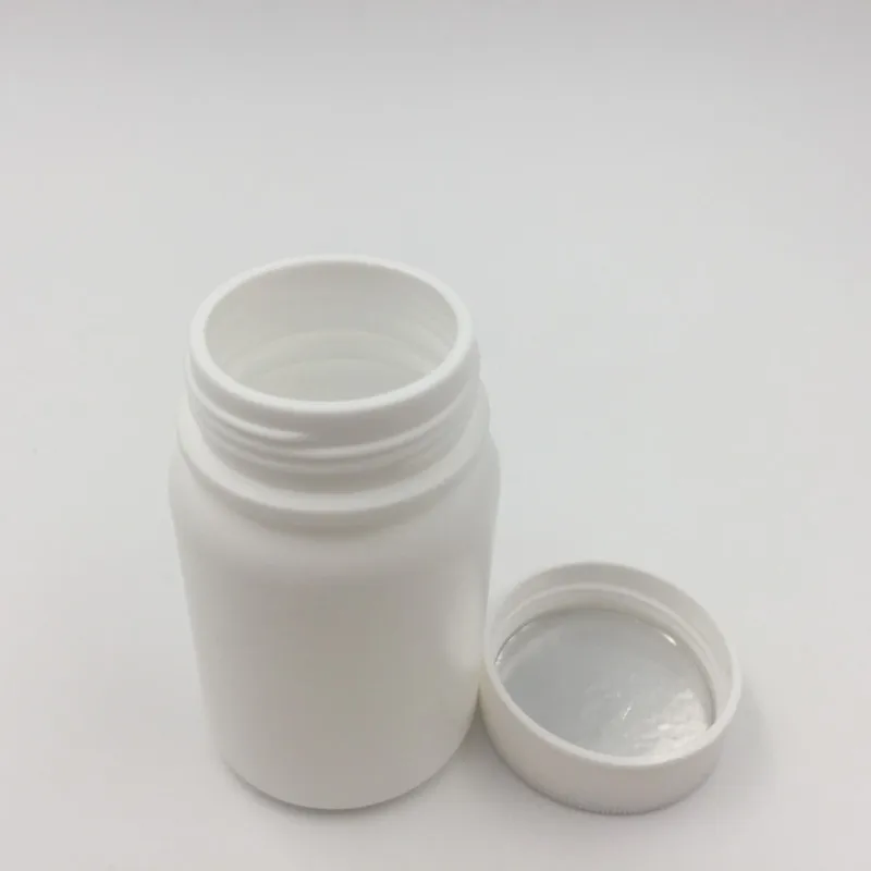50 + защита от ультрафиолета 2 комплекта 60cc HDPE круглая пустая фармацевтическая