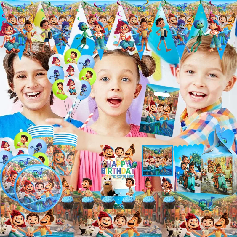 Набор одноразовой посуды для детского дня рождения Disney Luca | Дом и сад