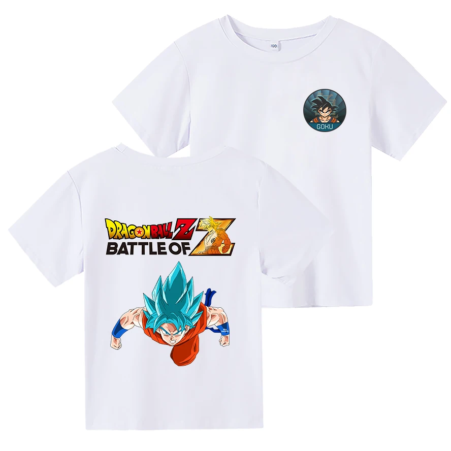 

Goku Vegeta T Shirt Child T-shirt Kids Baby Boys Clothes Japan Anime Blouses Costume Children Clothing Gohan Beerus Tops Tees