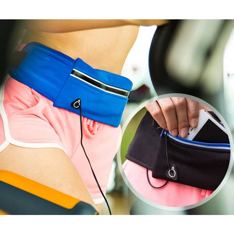 Outdoor Pocket Anti-Theft Mobile Phone Sports Portable Fitness Bag Holding Water Cycling Phone Bag Men and Women Running Belt
