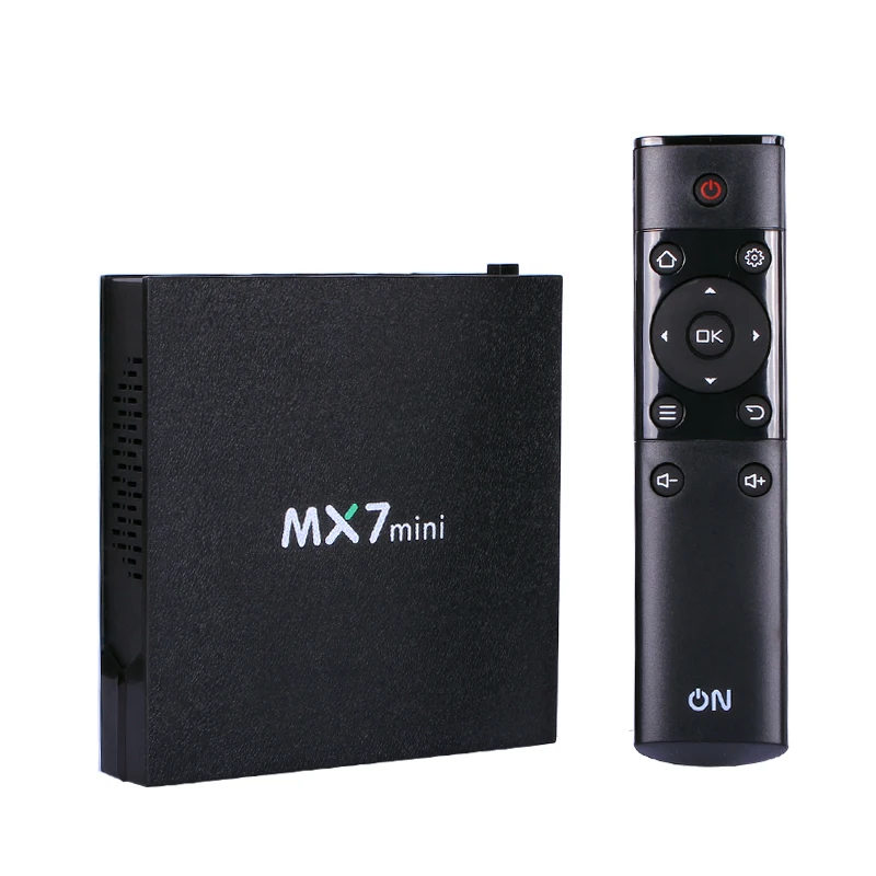 MX7 ТВ приставка OS Android 7 1 Оригинал 16 бит DDRIII 4 к ГБ 8 Amlogic S905L (W) Смарт PK X96