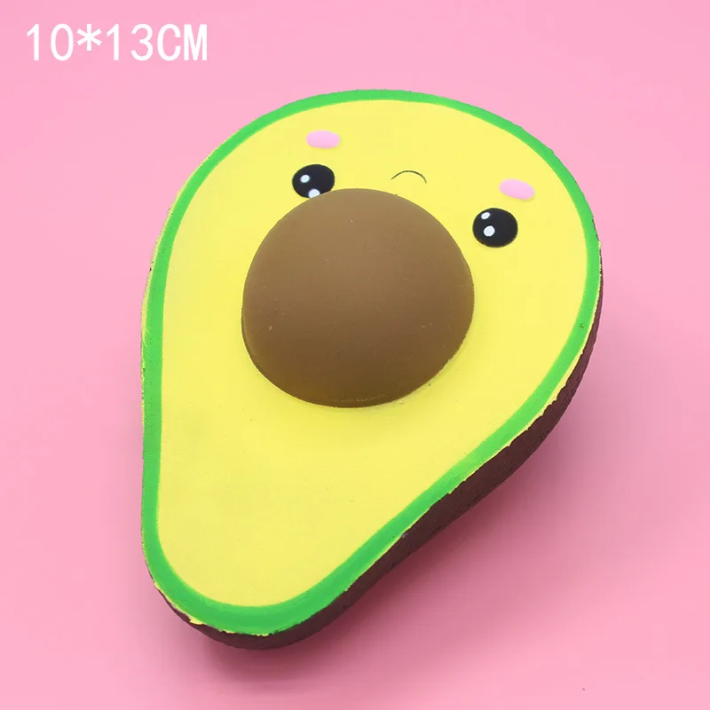 Kawaii Squishy имитация еды авокадо медленно восстанавливающая форму