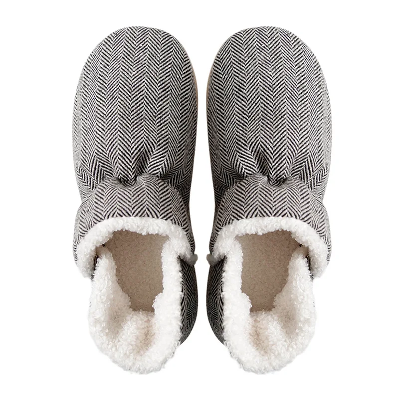 

New Winter Soft Women And Men Home Slippers Unisex Non-Slip Warm Indoor Bedroom Fur Comfortable Mute Skin-Friendly