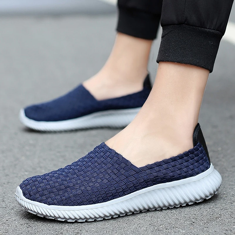 

Men Shoes Summer Soft Loafers Shoes Lightweight Mesh Casual Shoes Men Sneakers Tenis Masculino Zapatillas Hombre Lovers