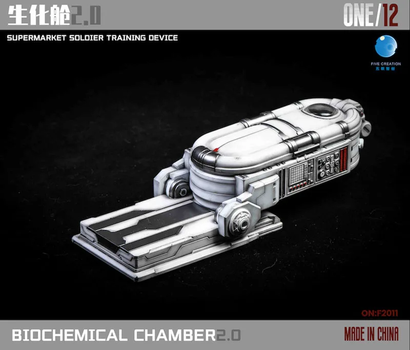 

FIVETOYS FS2011 1/12 Biochemical Chamber Soldier Scene Accessories Props Fit 6'' Action Figure Dolls