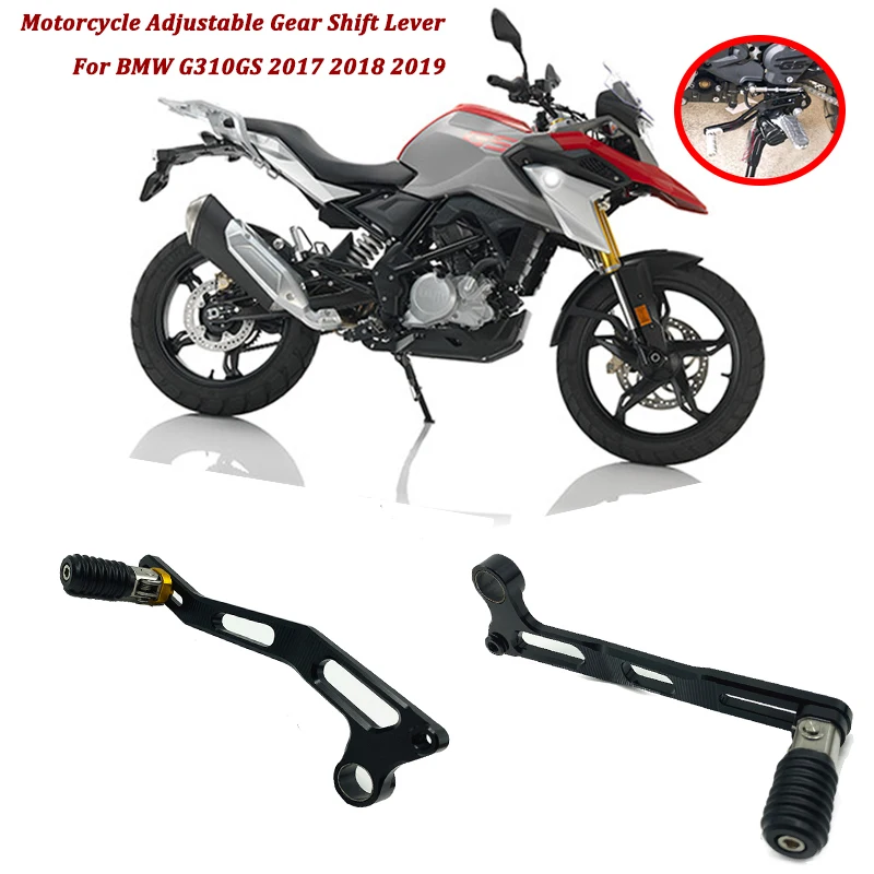 New Motorcycle CNC Aluminum Adjustable Folding Gear Shifter Shift Pedal Lever fits For BMW G310GS G310 GS 310 2017 2018 2019 | Автомобили