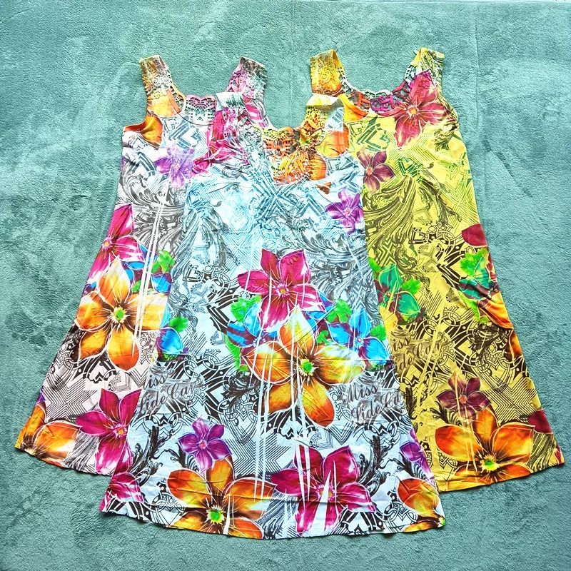 Пижама для девочек-подростков летняя с цветочным принтом без рукавов 2020 | Детская