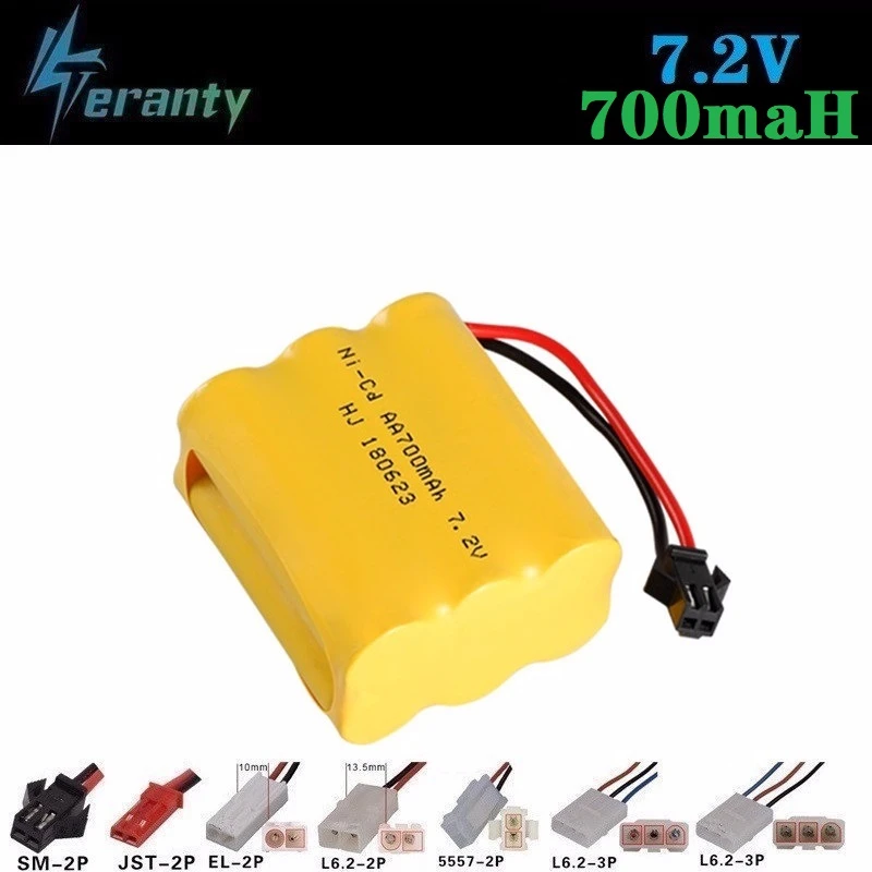 Аккумуляторная батарея 700 ма · ч 7 2 в для радиоуправляемых игрушек автомобилей