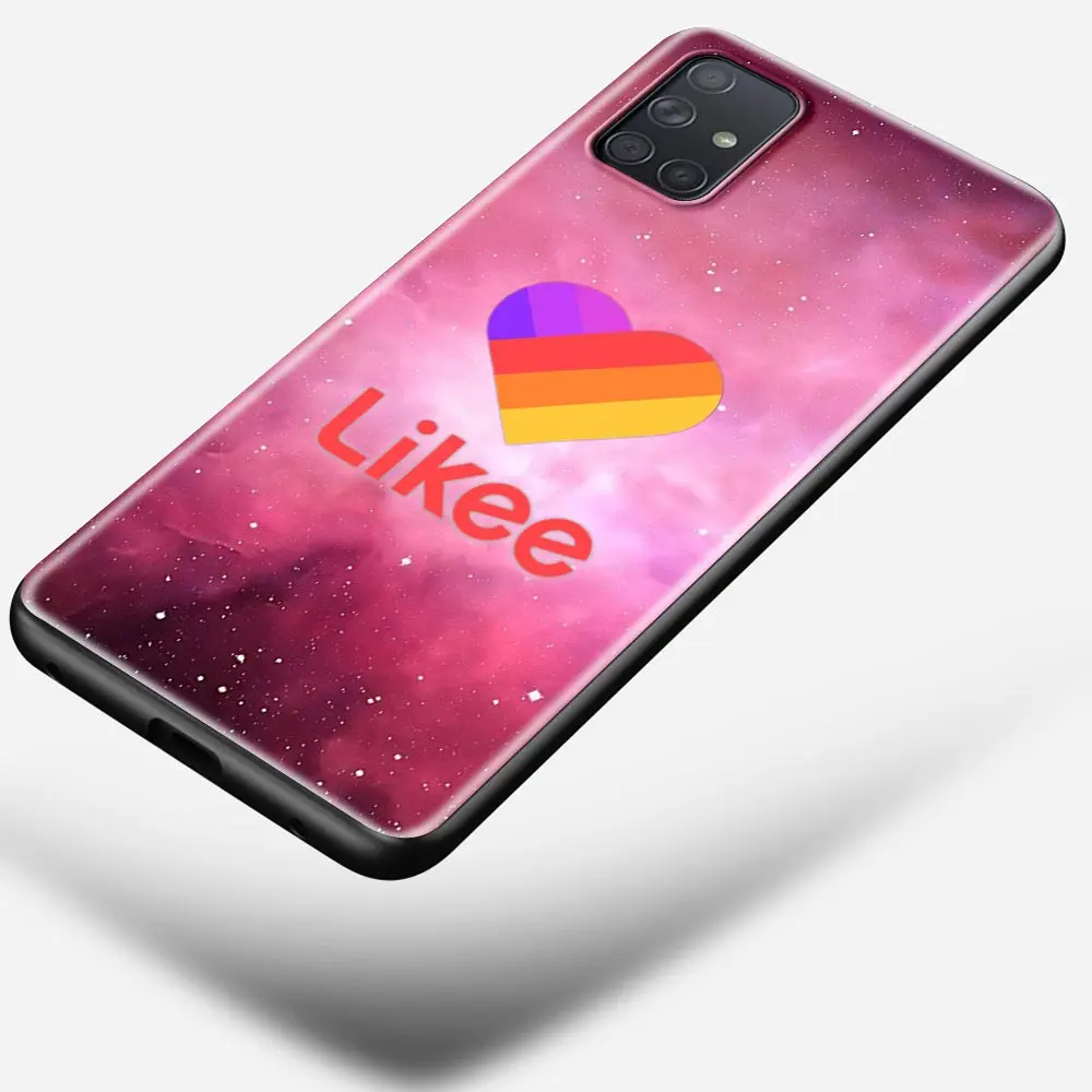 

Cute Likee Shockproof Soft Coque For Samsung Galaxy A50 A70 Silicone Shell A10 A10S A20 A30 A40 Phone Case Shell