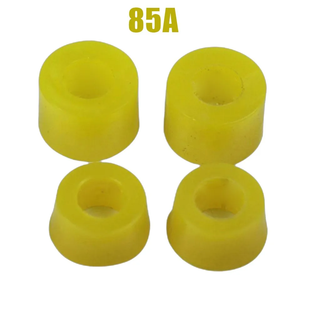 

2pcs Skateboard Tapered Pads+Cylindrical Pads PU Replacement Pivot Cups Skateboard Longboard Accessories Pivot Tube