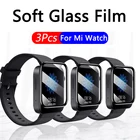 3 шт.упаковка, 3d-защита экрана для часов RedmiXiaomi Mi Watch Lite, мягкая стеклянная пленка для часов Xiaomi mi Watch 2019Xiaomi mi, цвет часов