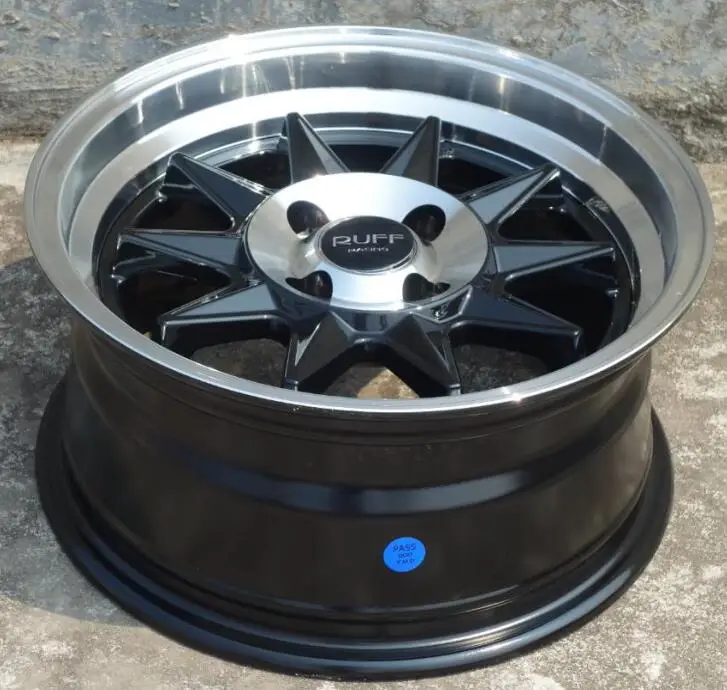 Новые Красивые глубокие губы 15 дюймов 15x7,0 4x100 ET 20 Автомобильные Колесные диски из алюминиевого сплава