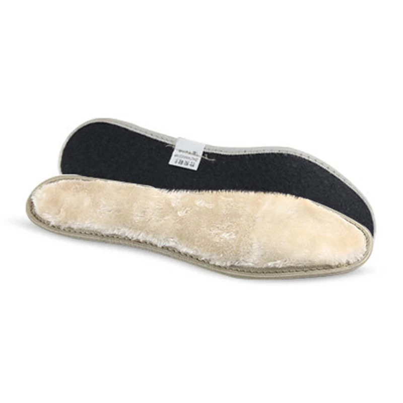 1 Pair Plush Warm Insoles Deodorant Insert Bamboo Charcoal Shoe Pad Solid Plus Velvet Insole Soft Heel High Quality Unisex | Обувь