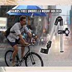 Подставка для зонта, складная, из нержавеющей стали, держатель крепление для зонта, для велосипеда, коляски, инвалидной коляски